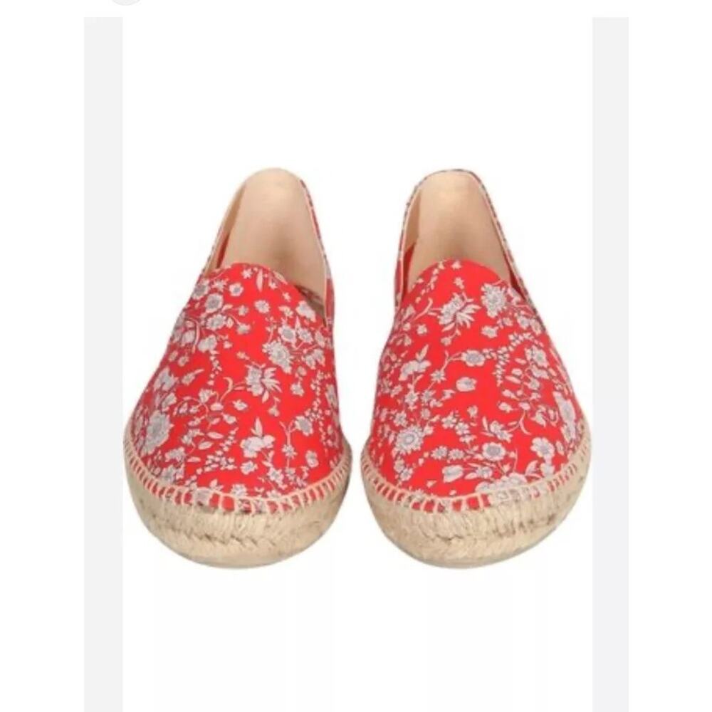 Liberty Art Fabric x Castaner Pink‎ Floral Espadrille Slip On Flat EU 38 US 7.5